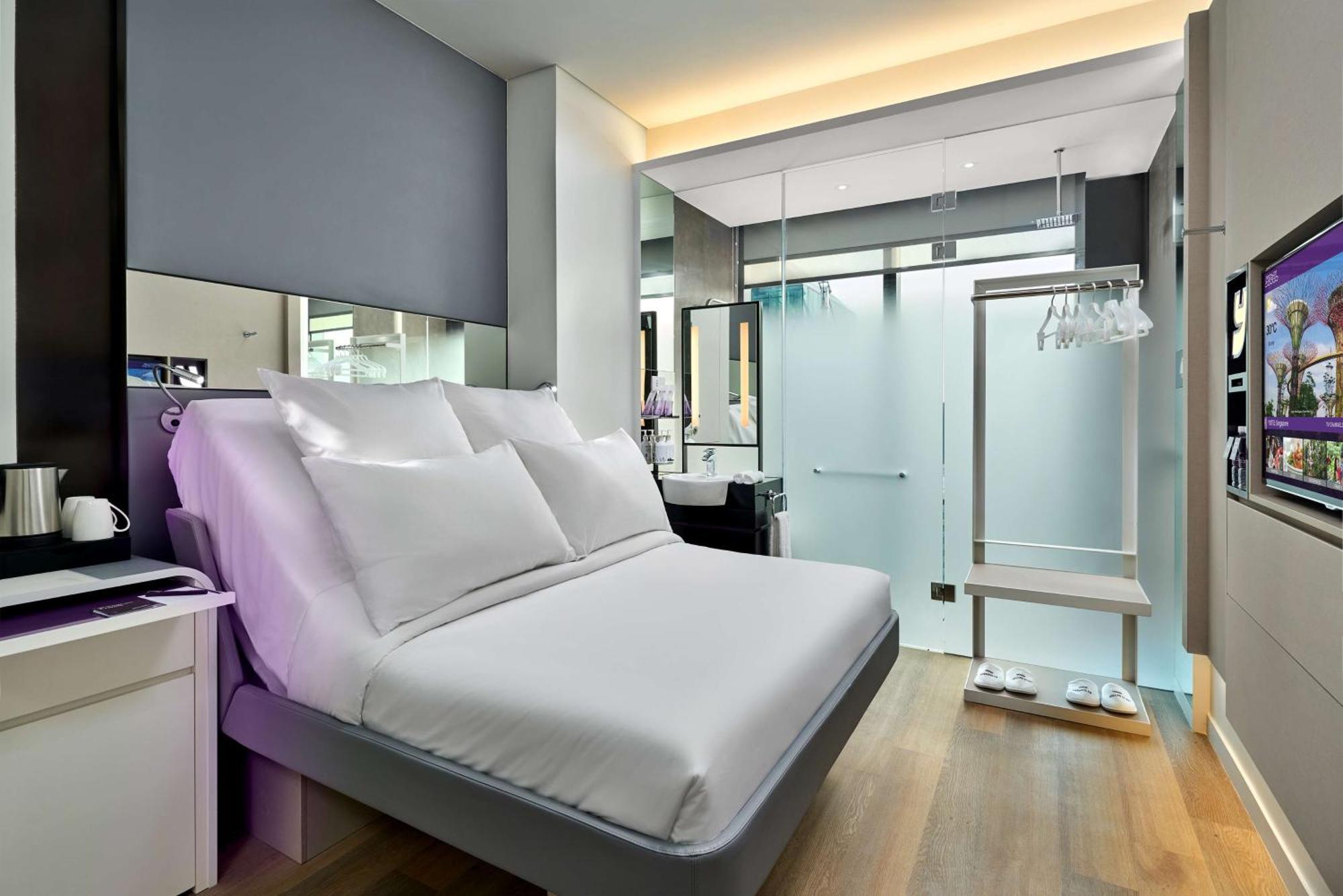 Hébergement Lit Queen-Size Premium